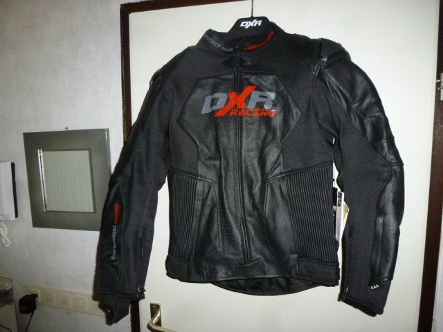 Nieuwe DXR Racing Orcus Leren Motorjas - Maat  s/ 38 40, Nieuw met kaartje, Jas | leer, Ophalen of Verzenden, Dames