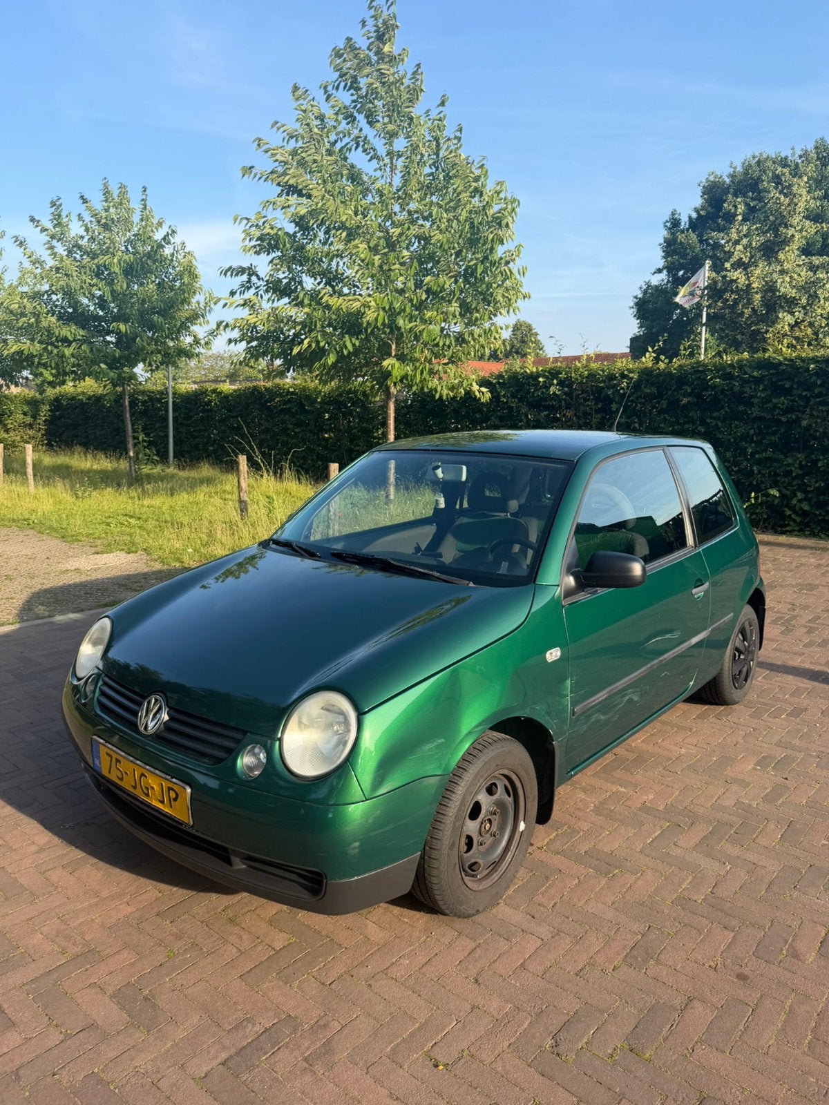 Volkswagen Lupo 1.4 44KW 2002 Groen, Voorwielaandrijving, 31 €/maand, 4 cilinders, 4 stoelen