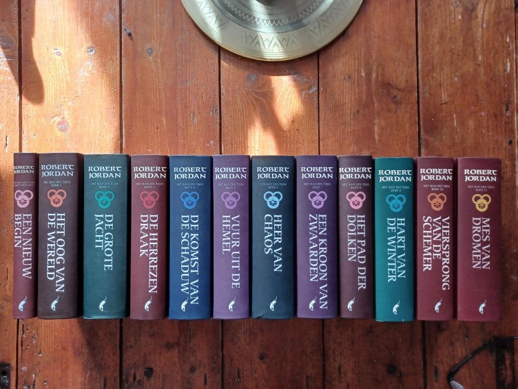 Het Rad des Tijds - Hardcover - 12 boeken, Ophalen of Verzenden, Gelezen, Robert Jordan