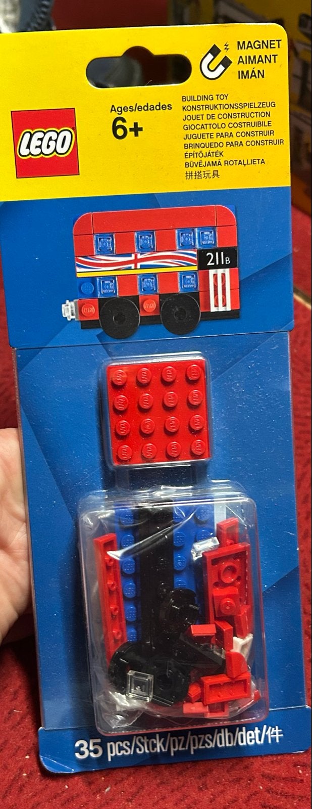 LEGO Trein Magneet Bouwset - Nieuw in Verzegelde Verpakking, Ophalen of Verzenden, Nieuw, Overige merken