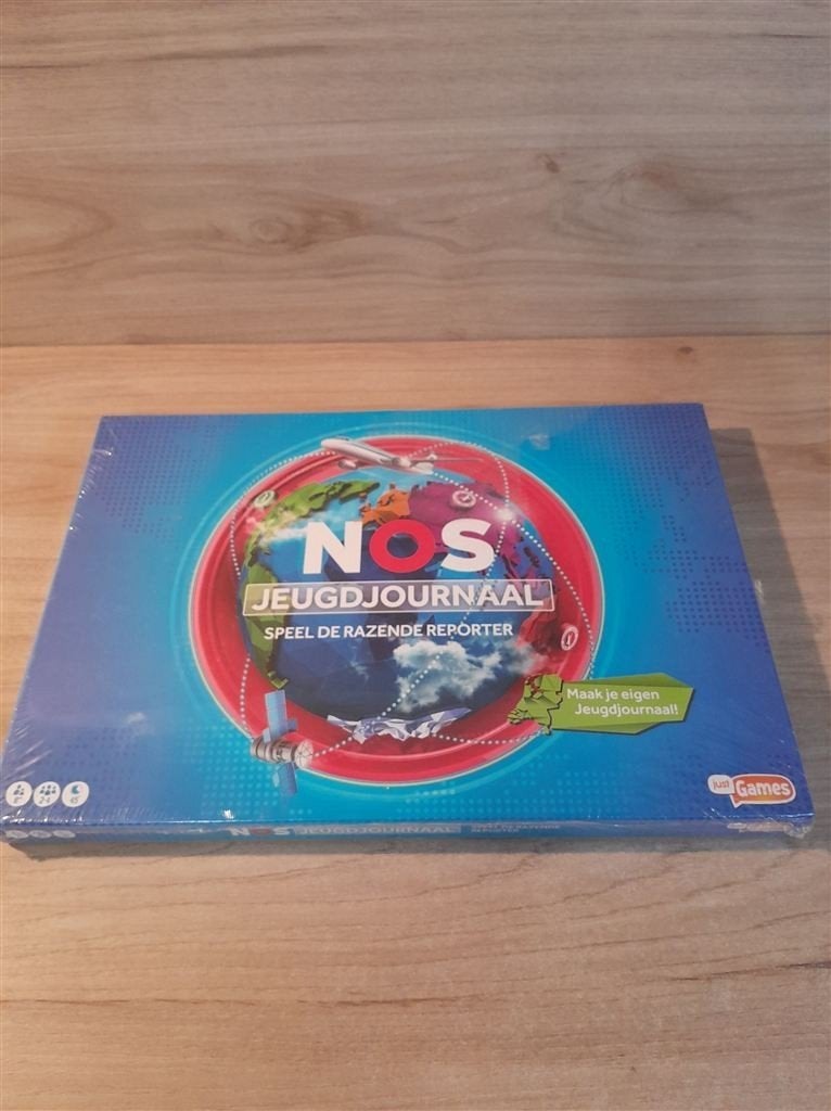 nos jeugdjournaal speel de razendsnelle reporter - s5988, Verzenden, Zo goed als nieuw