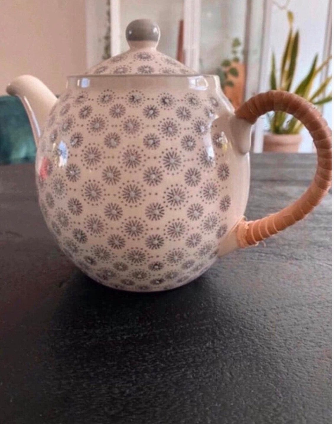 Nieuwe Bloomingville Theepot - Stijlvol en Ongebruikt, Theepot/fluitketel, Nieuw, Ophalen of Verzenden, Steen/keramiek