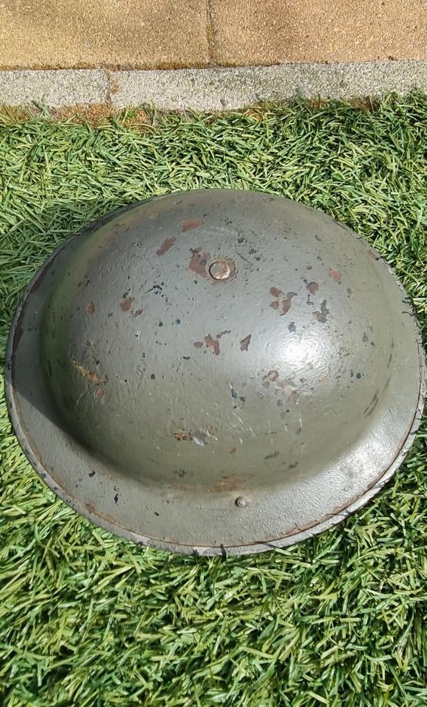 E. Camelinat & Co. Ltd. EC &CO Britse WWII helm, Verzamelen, Militaria | Tweede Wereldoorlog, Ophalen, Engeland, Helm of Baret