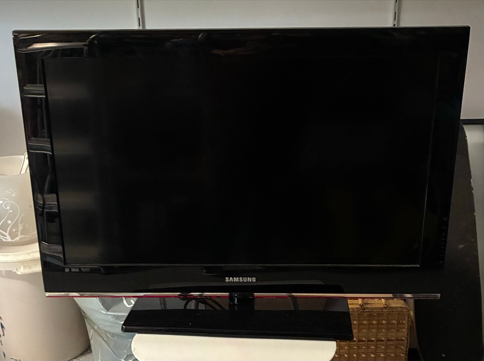 Samsung LE32B530P7W 32 inch Full HD LCD TV, Audio, Tv en Foto, Ophalen, Gebruikt, 50 Hz, LCD
