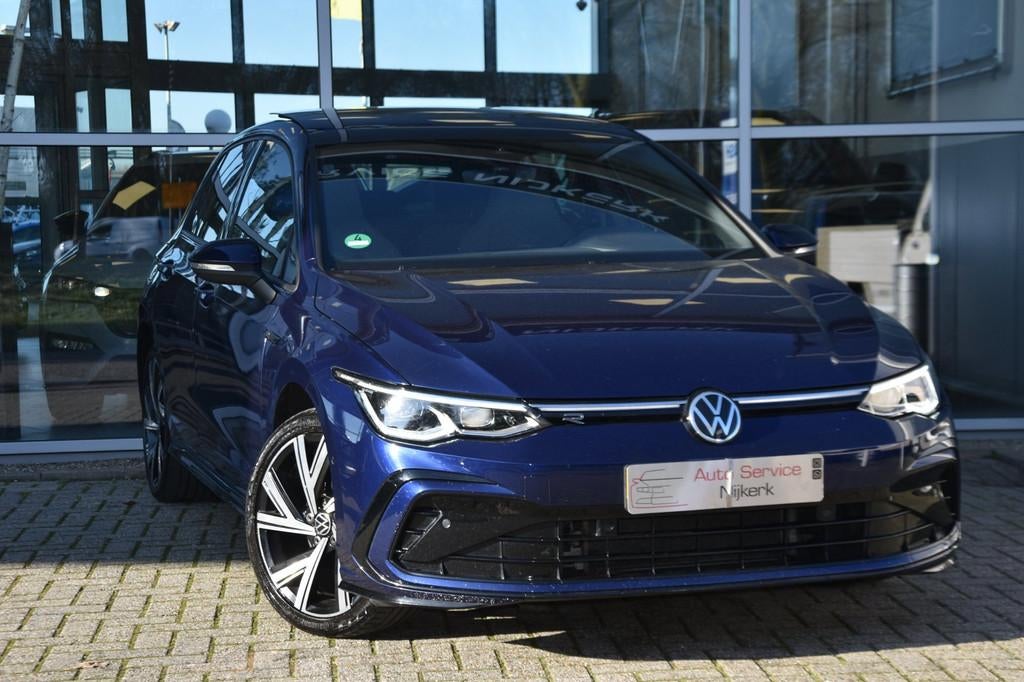 Volkswagen Golf 1.5 eTSI Style R-Line Pano. dak Nav. Led Cam, Auto's, 4 cilinders, 150 pk, Blauw, Alcantara