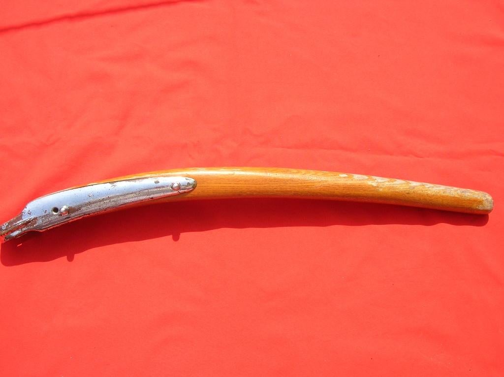 Helmstok met beslag, brons verchroomd, Watersport en Boten, Accessoires en Onderhoud, Ophalen of Verzenden, Gebruikt, Overige typen