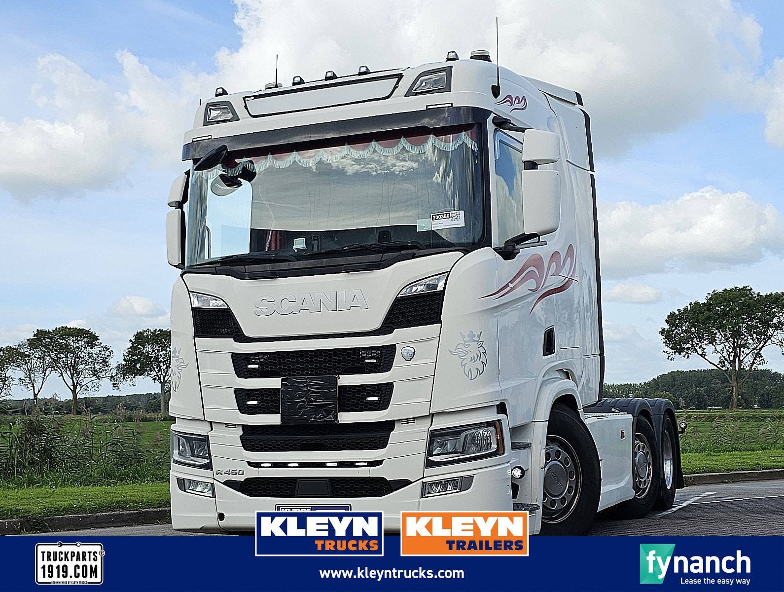 SCANIA R450 6x2/4 nb, Automaat, Euro 6, Scania, Wit