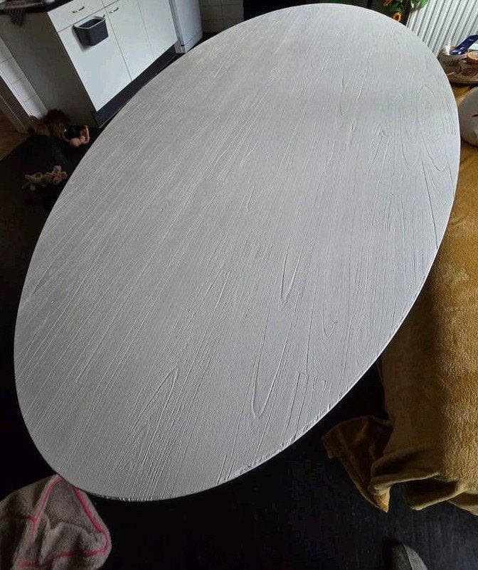*NIEUW* GROTE EETTAFEL OVAAL - INFO ZIE ADVERTENTIE, 100 tot 150 cm, Verzenden, UNIVERSEEL, Vijf personen of meer