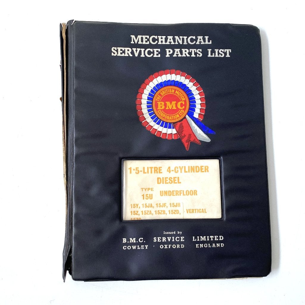 Austin / Morris 1.5 Diesel power unit service parts list, Verzenden
