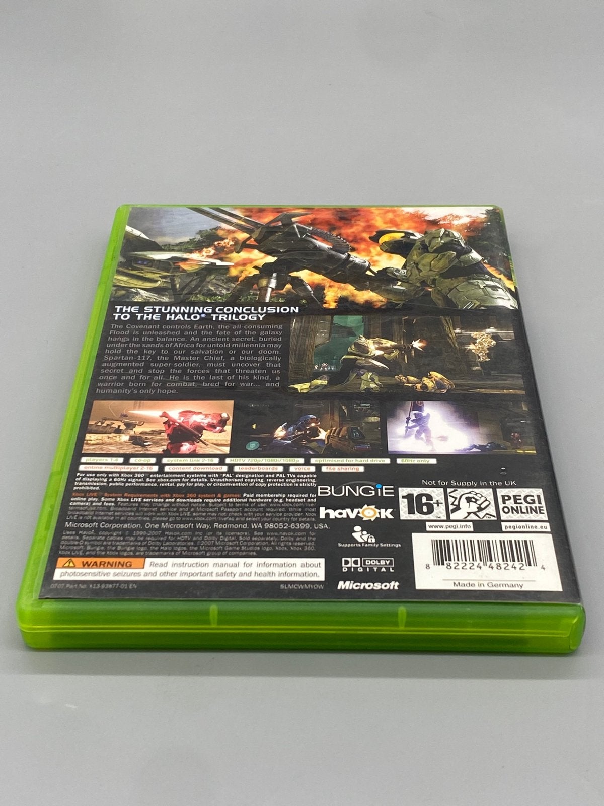 Halo 3 – Xbox 360 – Compleet – Bungie, Shooter, Eén computer, 2 spelers, Ophalen of Verzenden