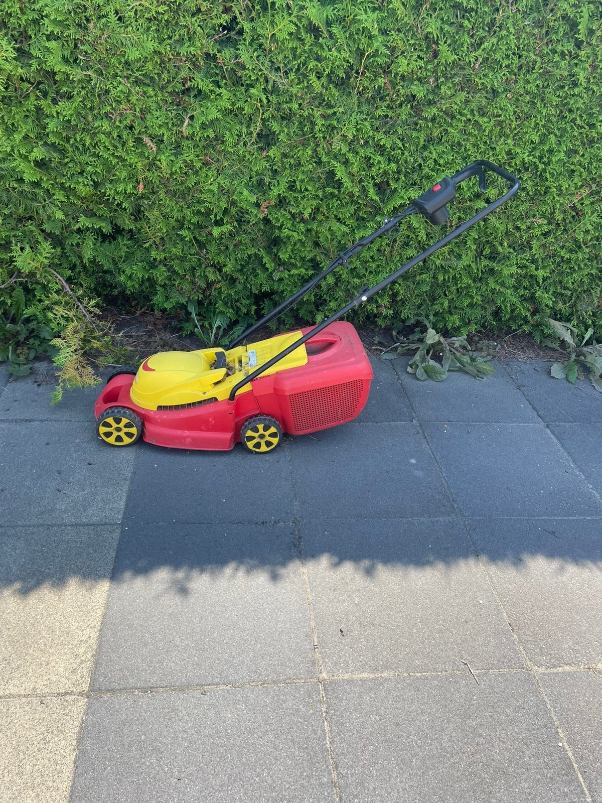 Wolfgarten elektrische grasmaaier, Tuin en Terras, Grasmaaiers, Zo goed als nieuw, 50 cm of meer, Ophalen