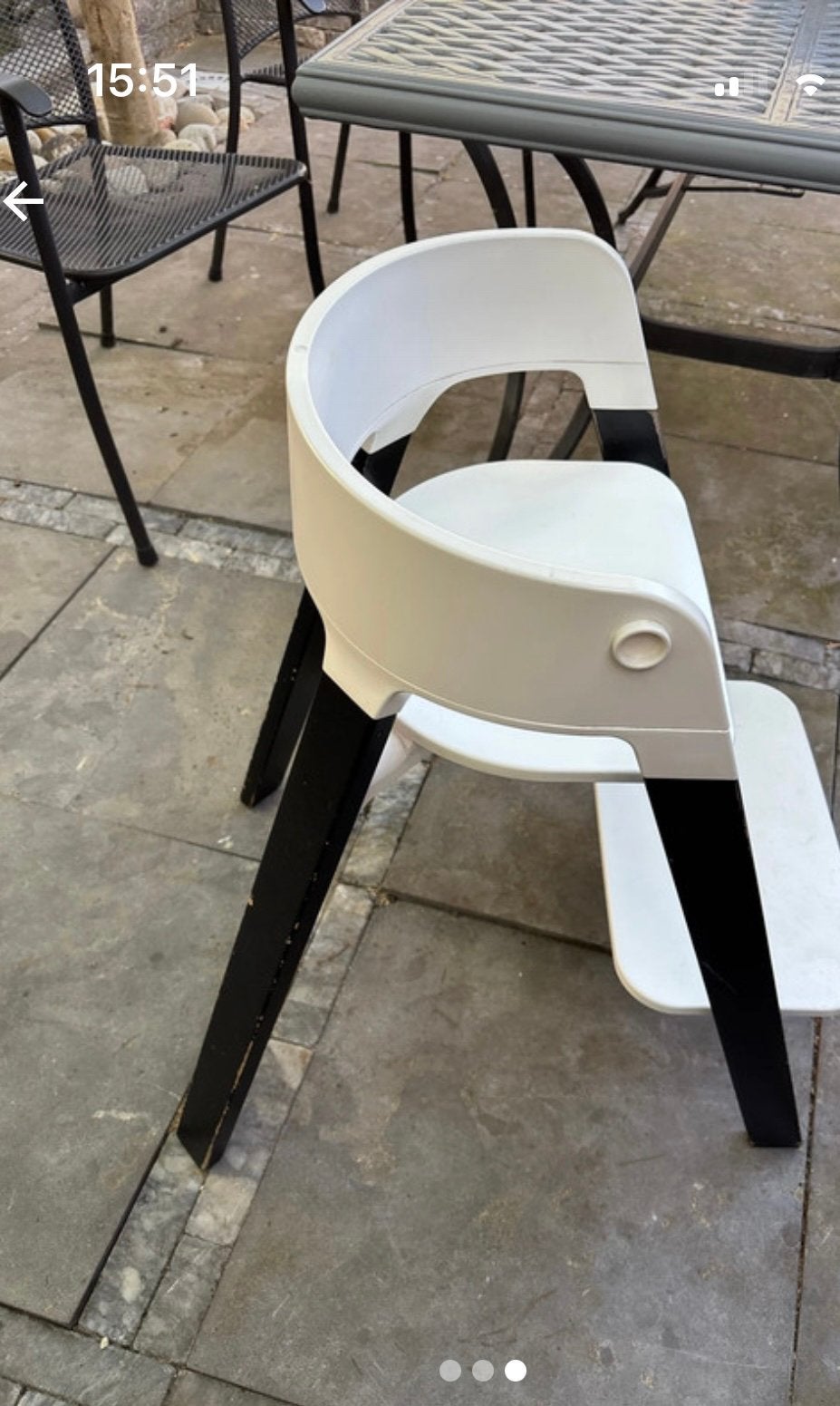 Stokke steps, Kinderen en Baby's, Ophalen of Verzenden, Gebruikt, Meegroeistoel