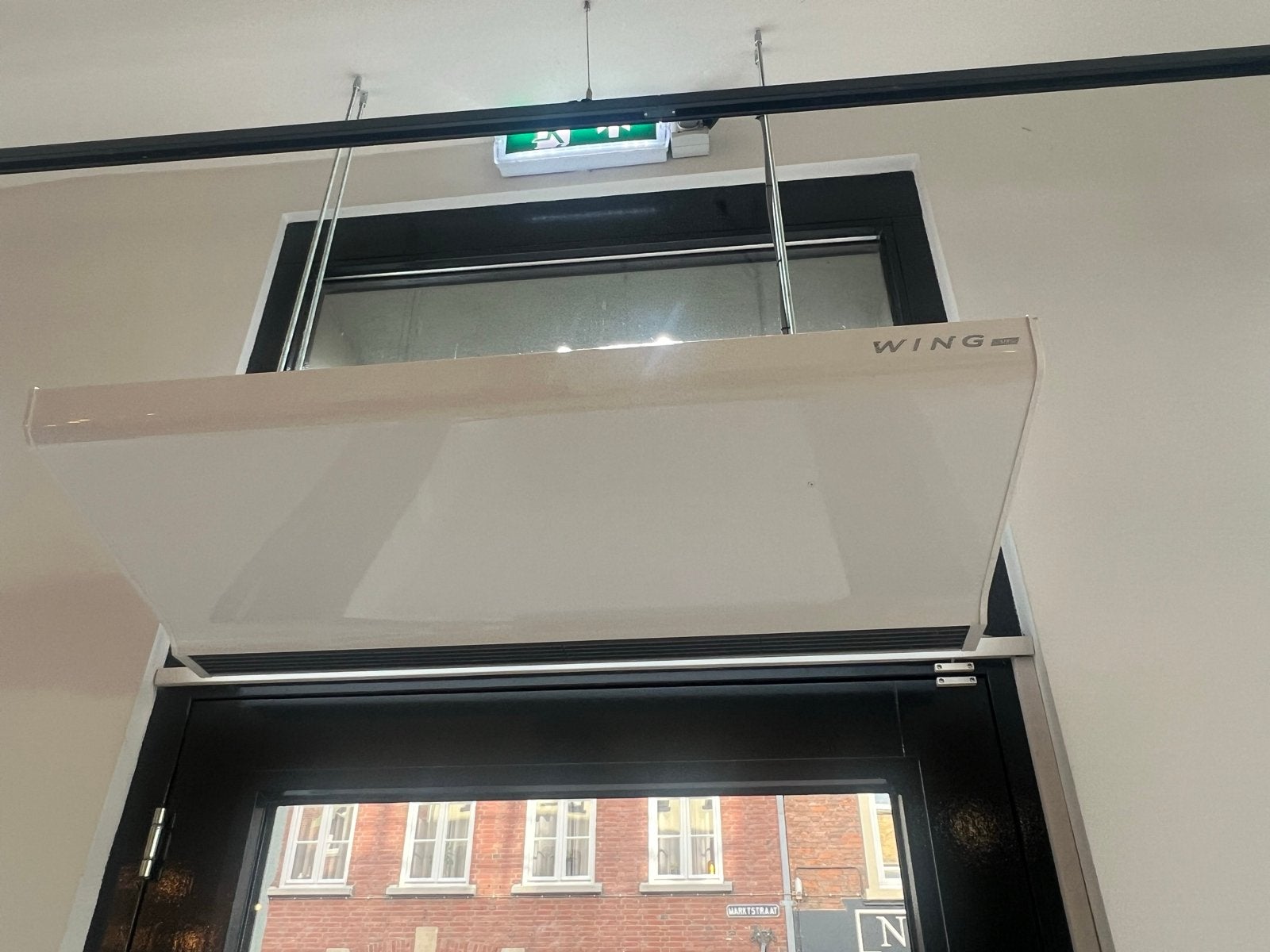 VTS Wing Warmtegordijn - Efficiënte Luchtgordijn, Ophalen, 30 tot 80 cm, Overige typen, 150 cm of meer