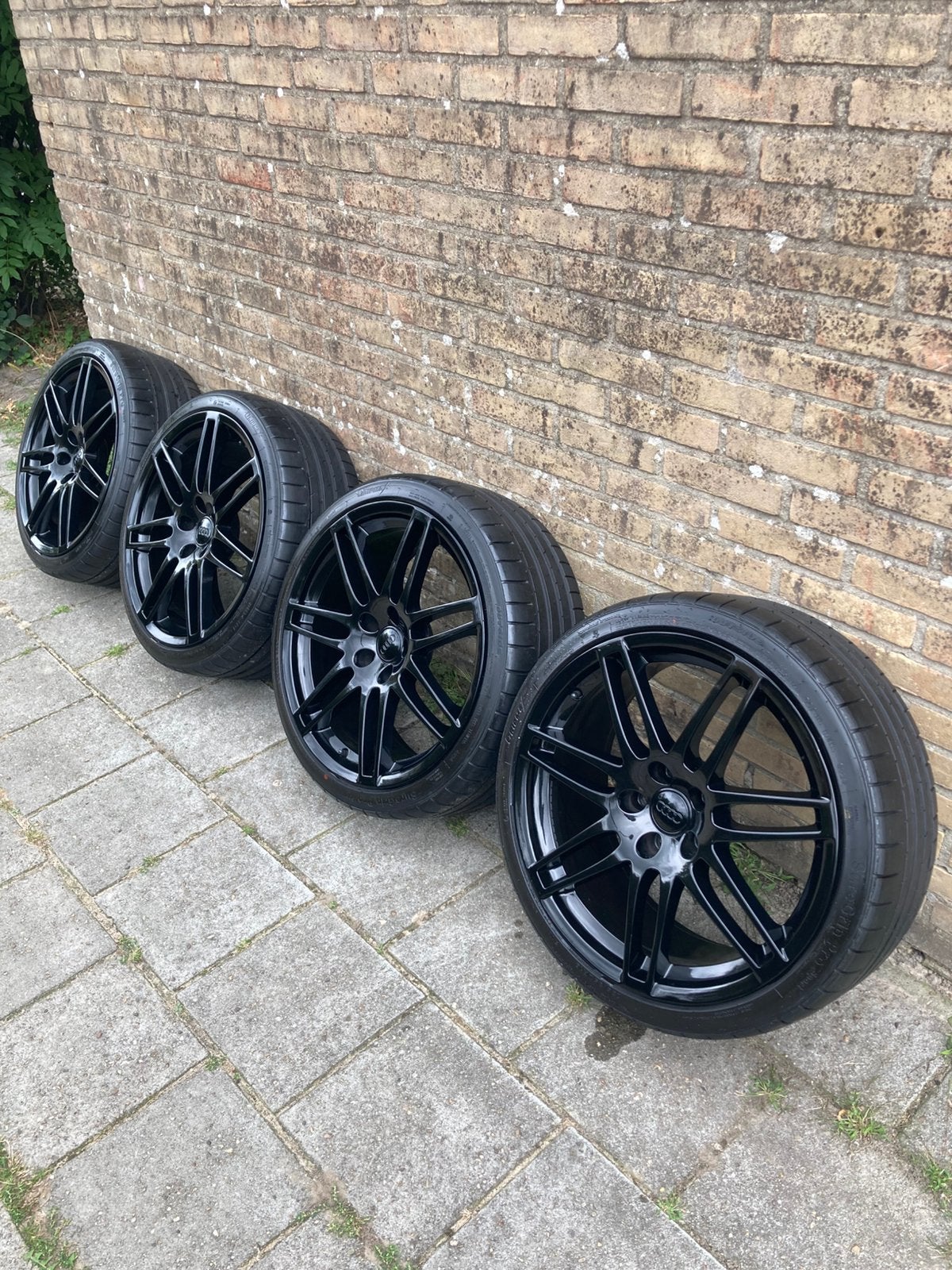 DIKKE AUDI RS4 19 INCH VELGEN MET ZGAN BANDEN IN TOPSTAAT!!!, Banden en Velgen, 235 mm, Personenwagen, Zomerbanden