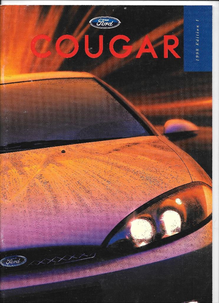 FORD COUGAR,  1998, Ophalen of Verzenden, Zo goed als nieuw, Ford