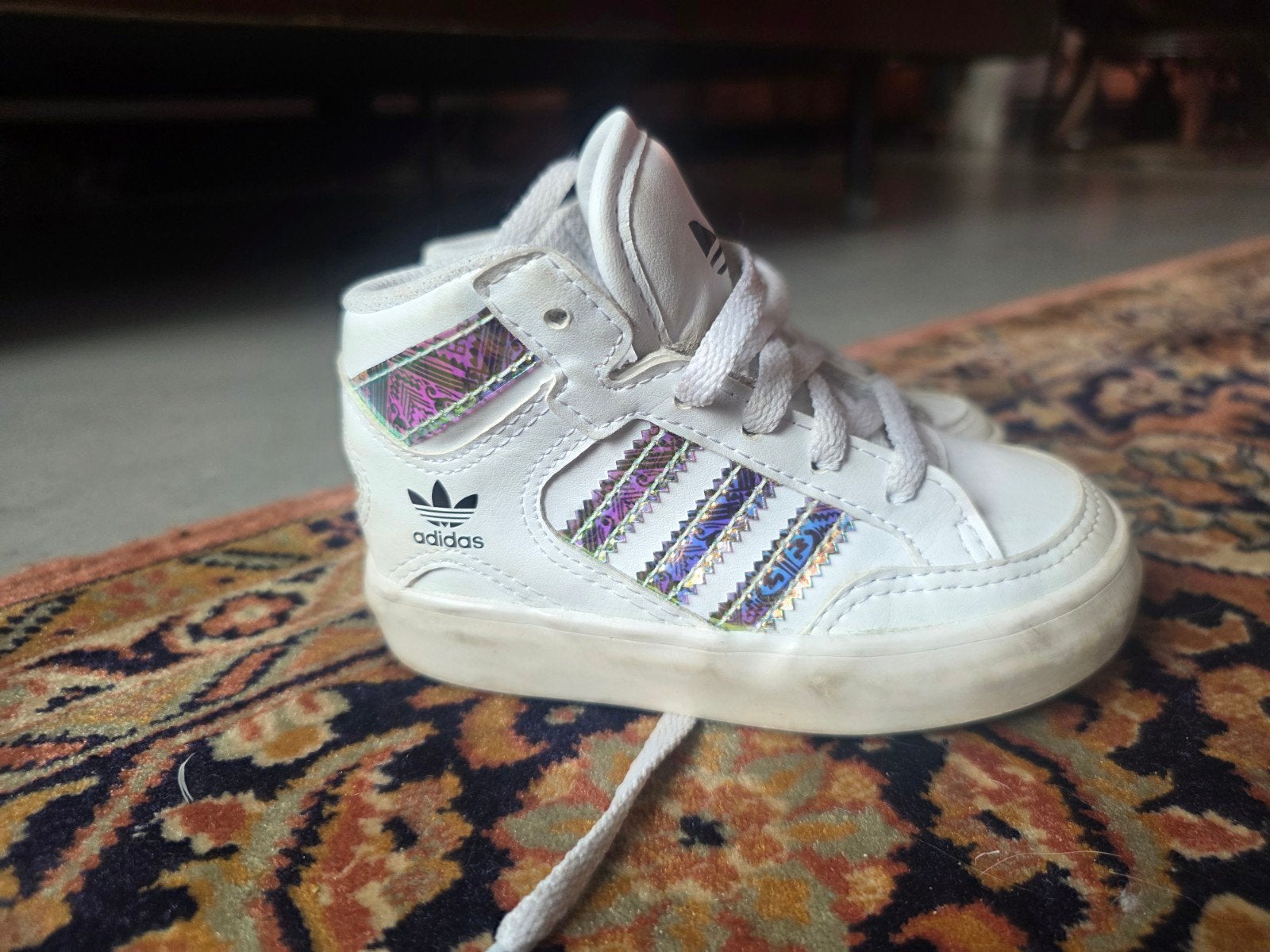 Adidas sneakers voor baby's - Maat 22, Adidas, Jongetje of Meisje, Ophalen of Verzenden, Gebruikt