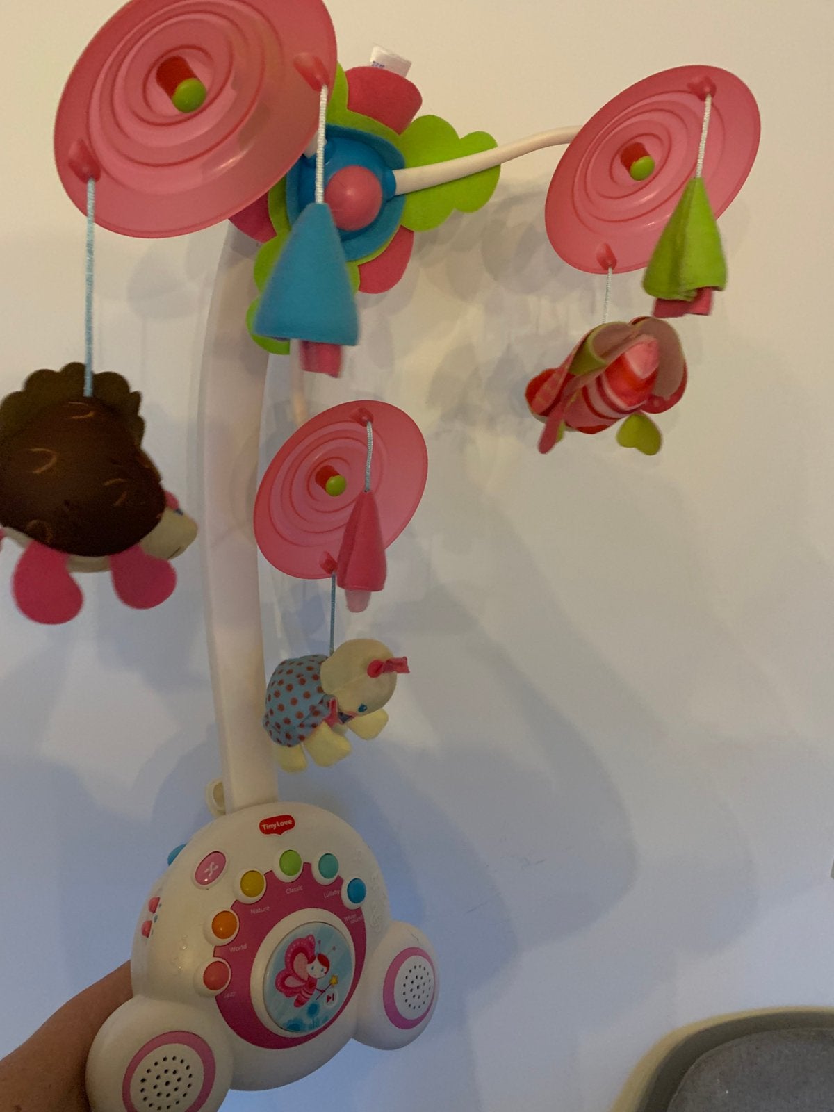 Tiny love muziekmobiel, Kinderen en Baby's, Ophalen, Zo goed als nieuw, Mobiel