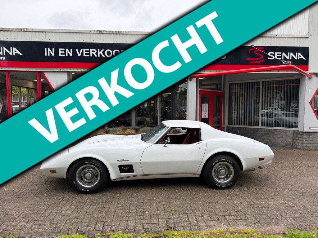 Chevrolet CORVETTE STINGRAY C3 Targa - 1974 - APK/BEL vrij !, Auto's, Achterwielaandrijving, Gebruikt, 8 cilinders, 1650 kg