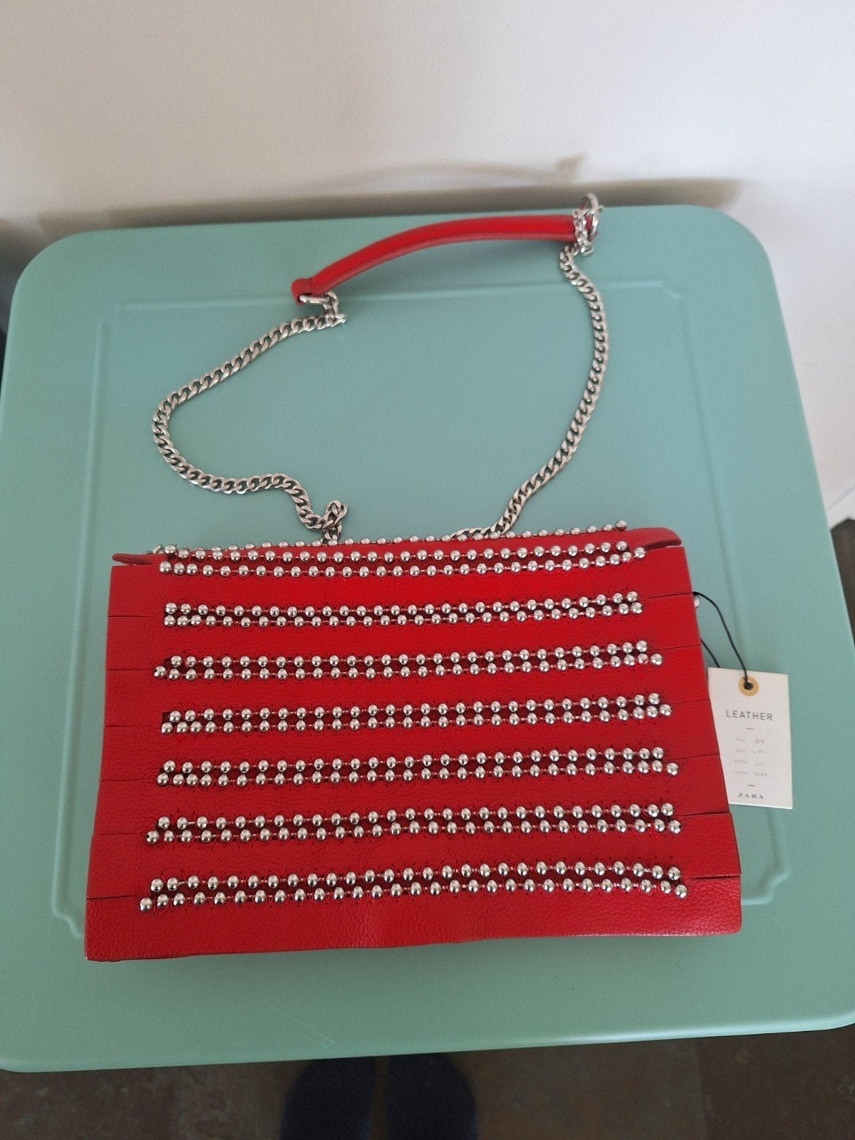 Vintage Zara crossbody  tas rood, Ophalen of Verzenden, Nieuw