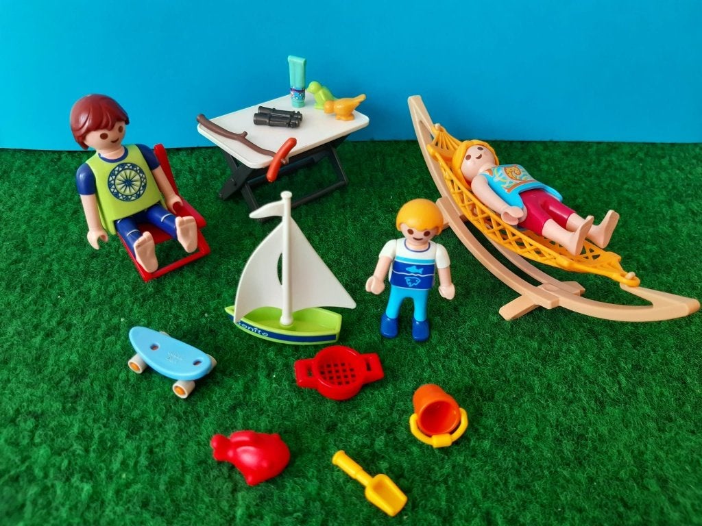 Playmobil Kamperen en Hangmat, Ophalen of Verzenden, Zo goed als nieuw