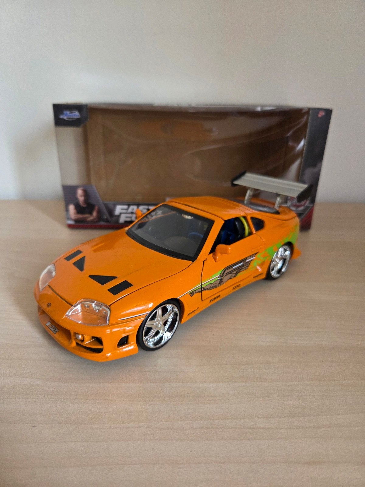 Jada Fast & Furious Brian's Toyota Supra Diecast Model, Ophalen of Verzenden, Zo goed als nieuw