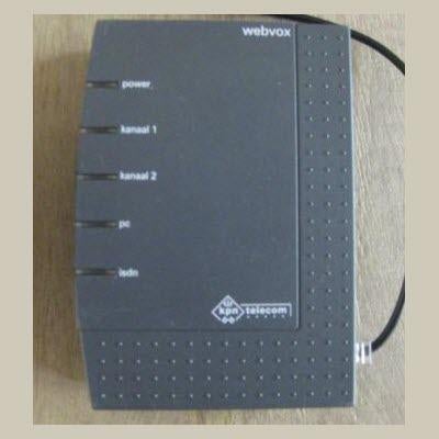 KPN ISDN centrale Webvox 25 5260, Telecommunicatie, Telefooncentrales, Verzenden, Gebruikt, ISDN-centrale
