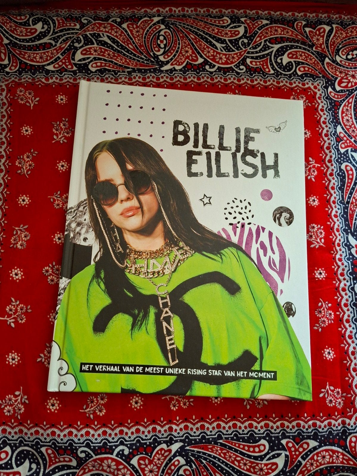 Billie Eilish boek over haar leven fan, Boeken, Ophalen of Verzenden, Zo goed als nieuw, Overige