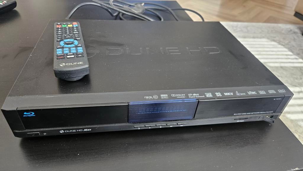 Dune hd max blu ray, Audio, Tv en Foto, Decoders en Harddiskrecorders, Zo goed als nieuw, Ophalen of Verzenden