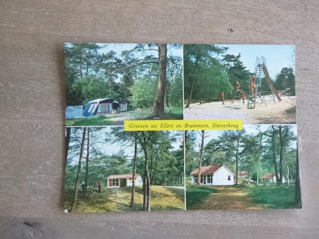 Dieverbrug, vak. centrum Elbert en Brammert 1980, Verzamelen, Verzenden, 1980 tot heden, Ongelopen, Noord-Brabant