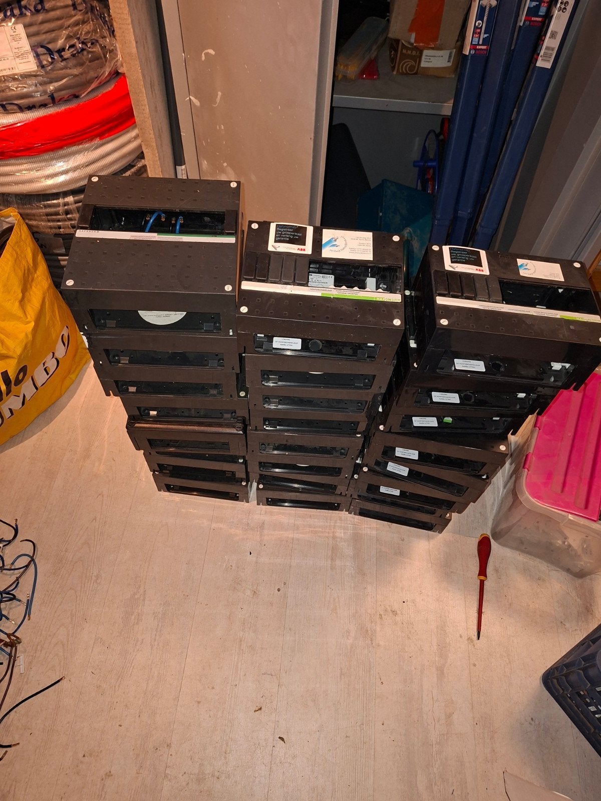 ABB HAF groepenkast leeg 1-rij 12 modules, Ophalen of Verzenden