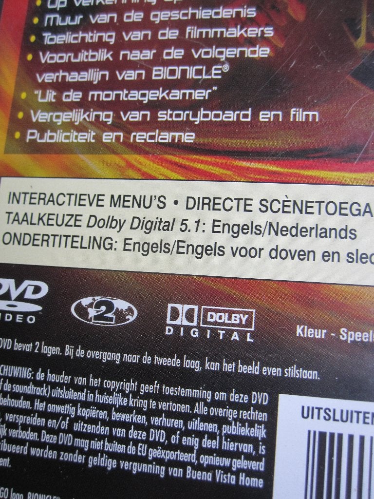 Bionicle - Mask of Light (2003), Animatie, Amerikaans, Nederlands, Ophalen of Verzenden