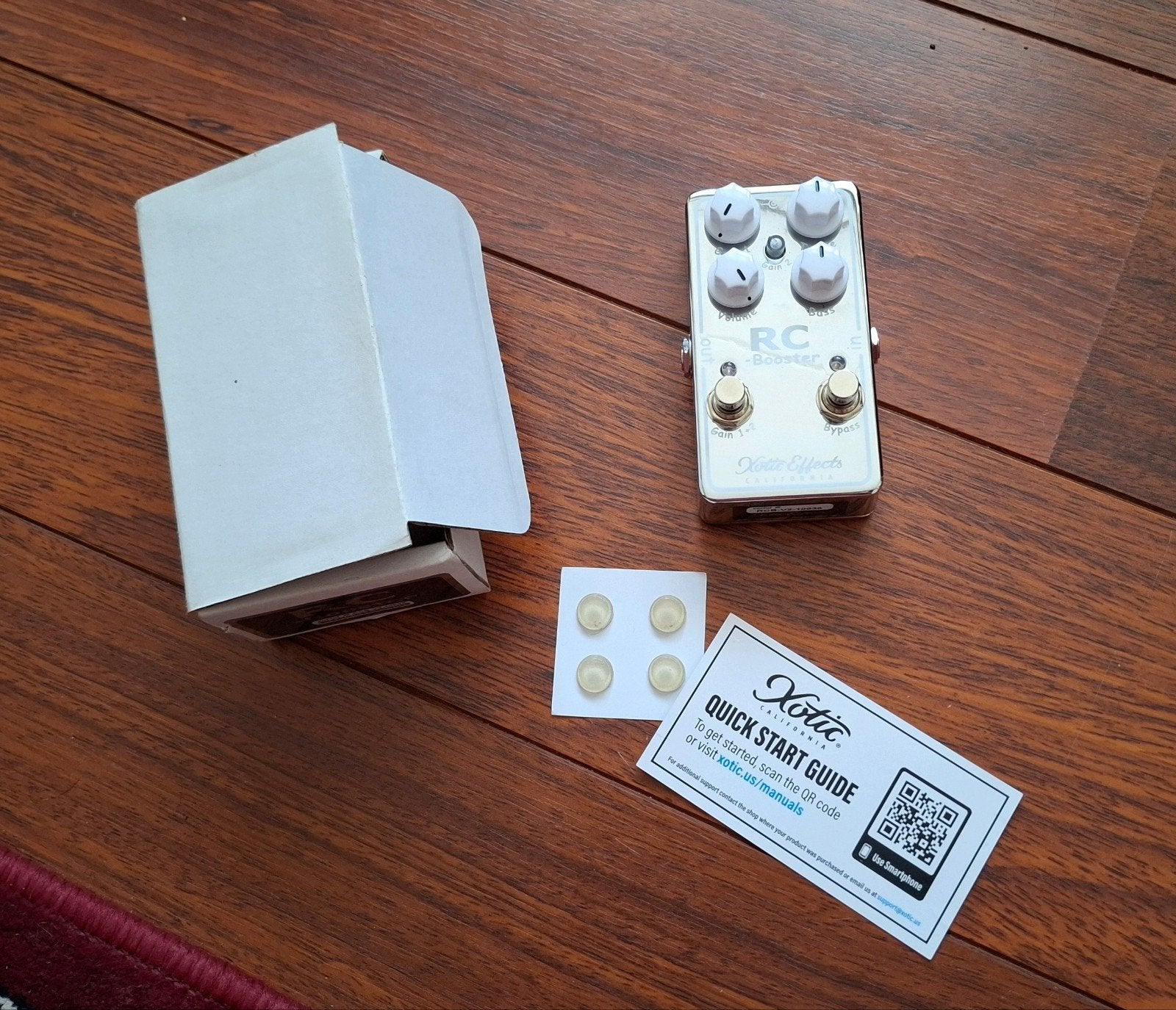 Xotic Effects RC Booster V2, Muziek en Instrumenten, Effecten, Ophalen of Verzenden, Zo goed als nieuw, Overige typen