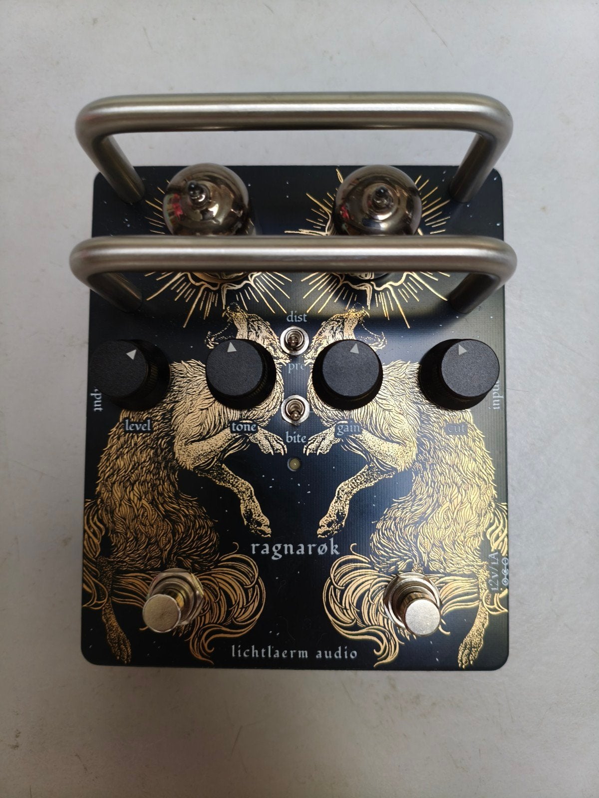 Lichtlaerm Ragnarok buizen preamp/ distortion, Muziek en Instrumenten, Versterkers | Bas en Gitaar, Ophalen of Verzenden, Zo goed als nieuw