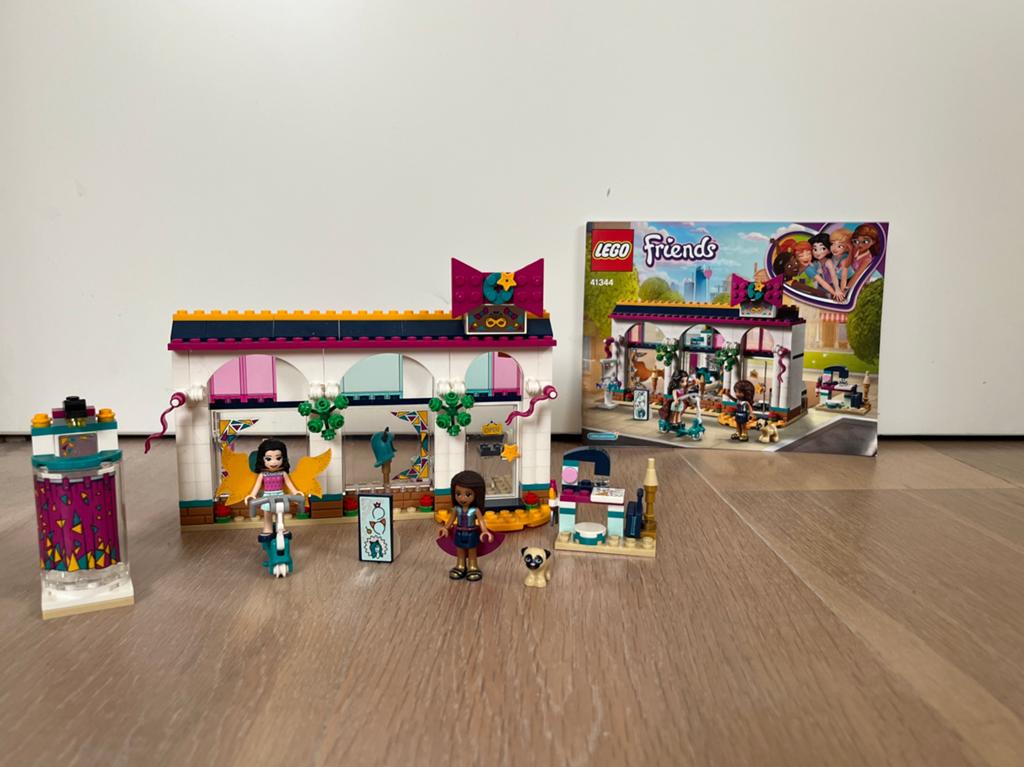 LEGO Friends 41344 Andrea's Accessoire Winkel, Ophalen, Zo goed als nieuw