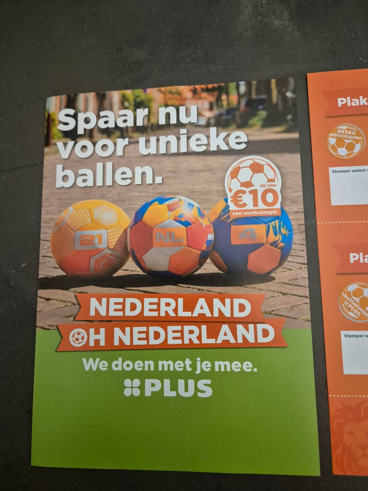 Plus voetbal actie gratis spaarkaart, Verzamelen, Supermarktacties, Plus, Ophalen