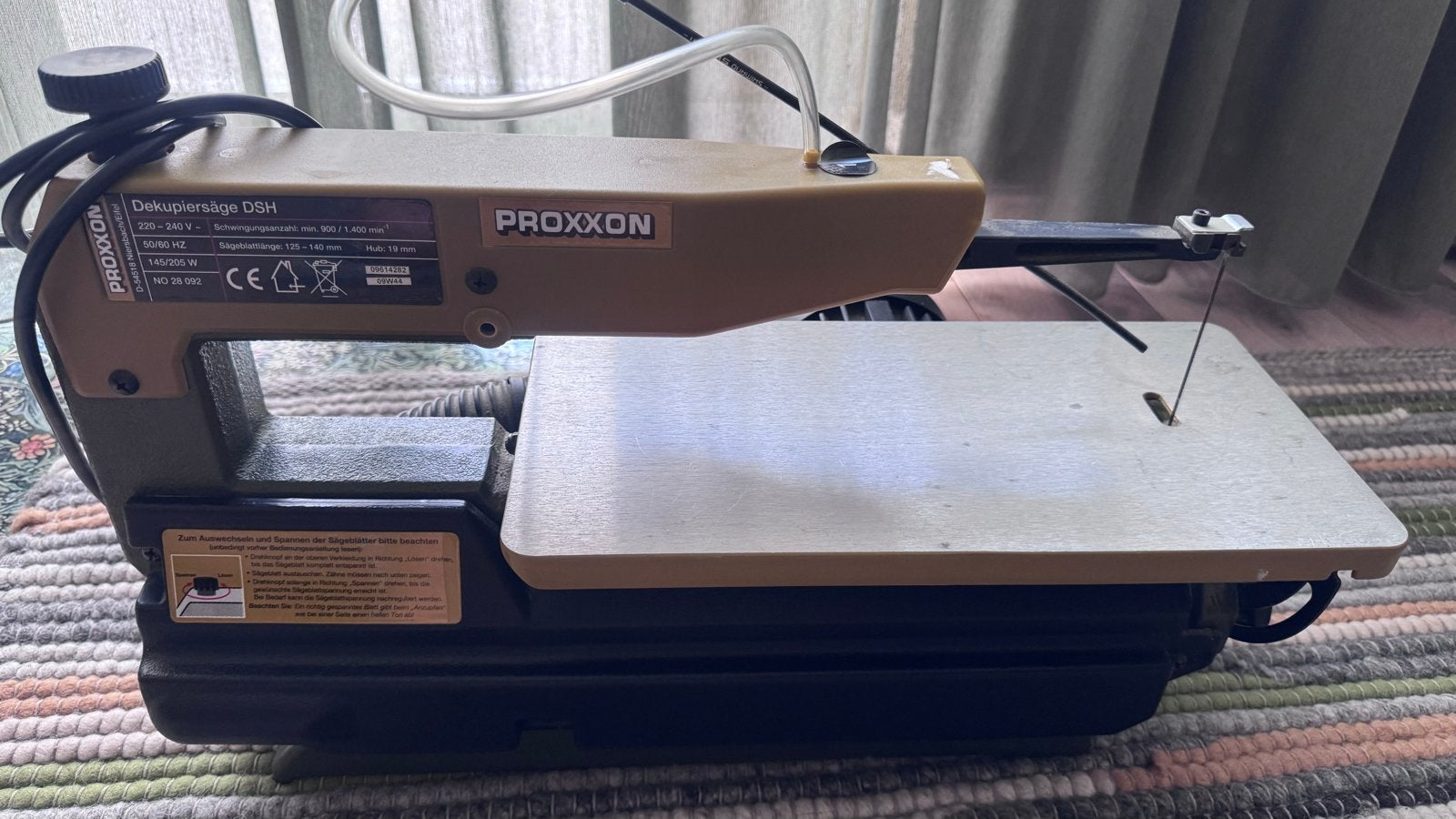 Proxxon Dekupiersäge DSH - Elektrische Figuurzaag, Ophalen, Minder dan 30 mm, Gebruikt, Figuurzaag