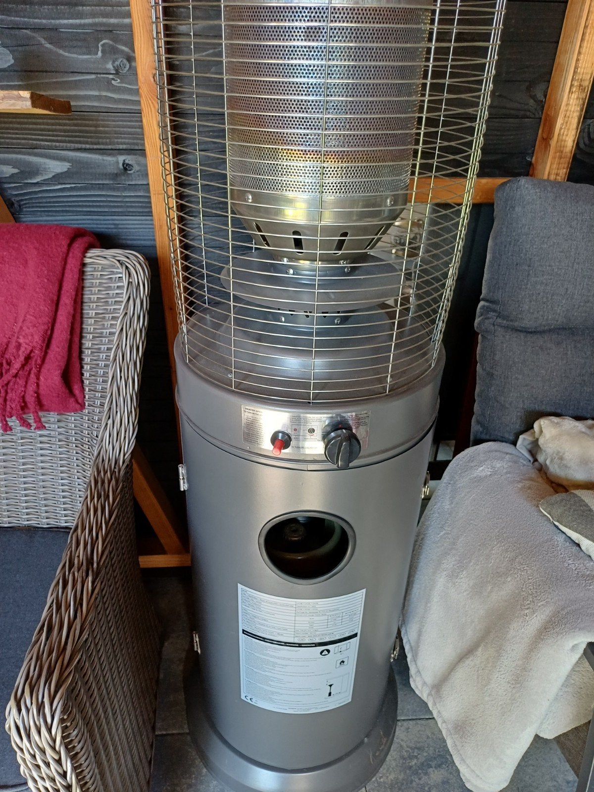 terras verwarmer, Ophalen, Zo goed als nieuw