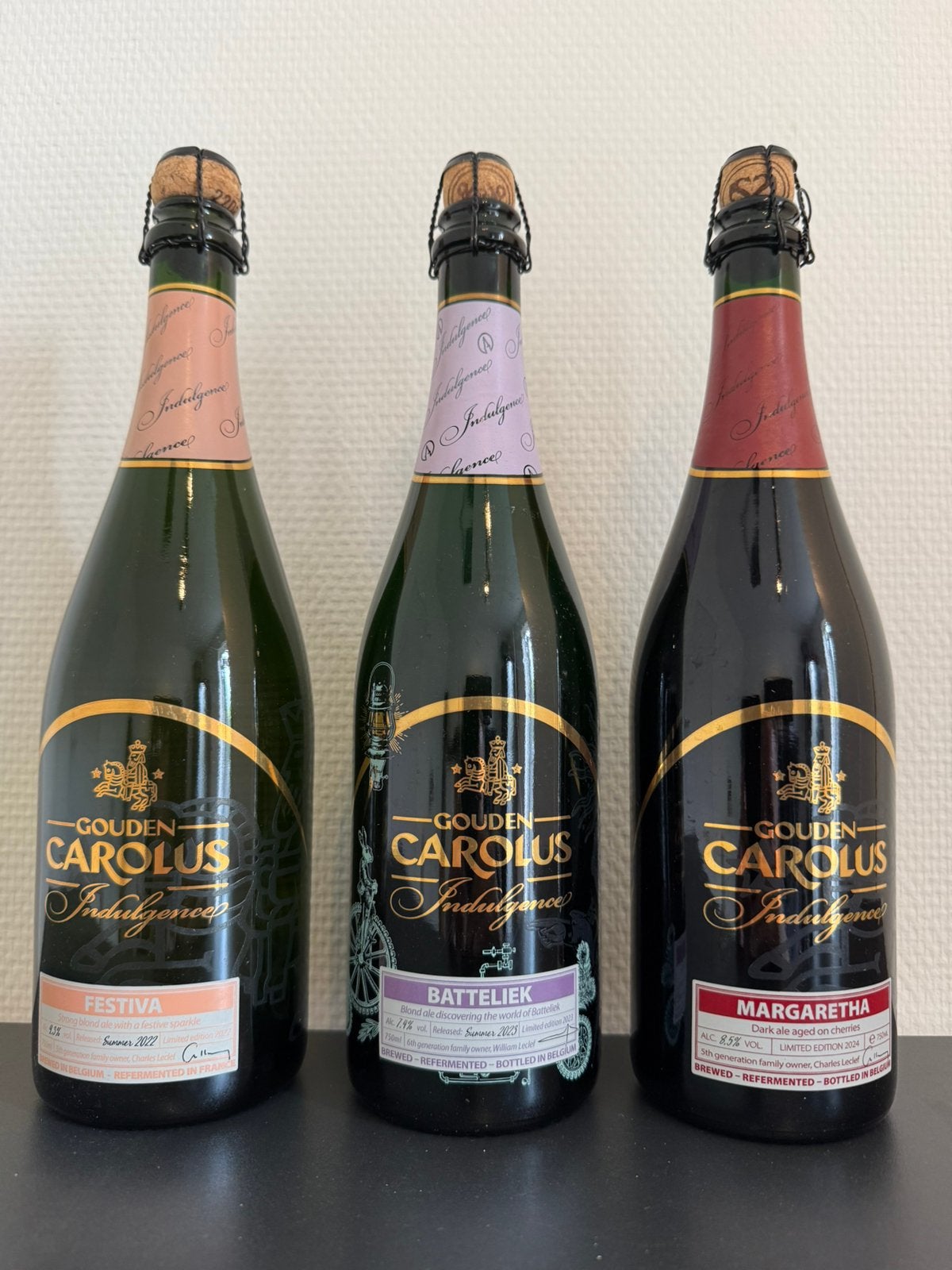 Gouden Carolus Indulgence 2022–2024, Verzamelen, Ophalen, Nieuw, Flesje(s), Overige merken