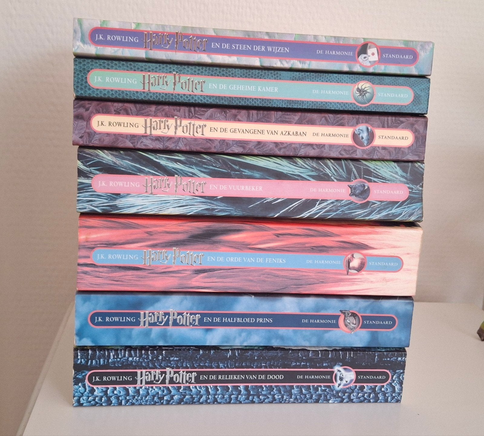 Harry Potter boekenreeks compleet – 7 boeken, Verzamelen, Ophalen of Verzenden, Zo goed als nieuw
