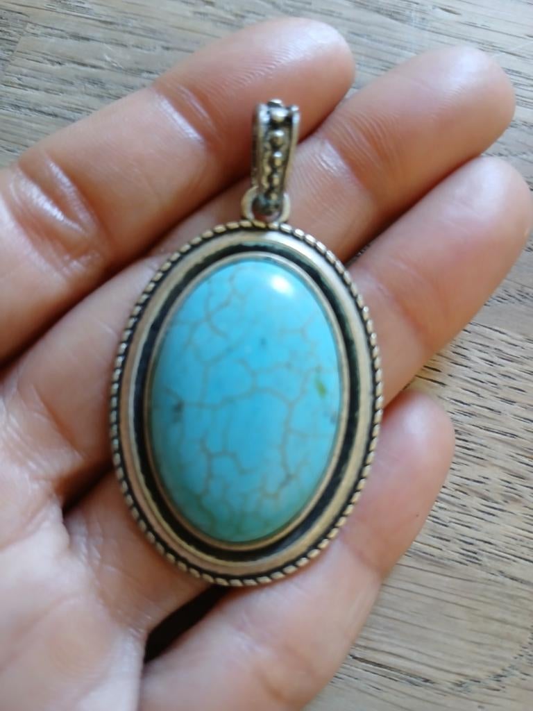 Vintage hanger, Sieraden, Tassen en Uiterlijk, Ophalen of Verzenden, Zilver, Overige materialen
