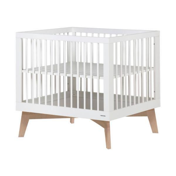 Kidsmill Sixties Box wit hoogglans, Kinderen en Baby's, Boxen, Ophalen, Zo goed als nieuw, Rechthoekig, In hoogte verstelbaar