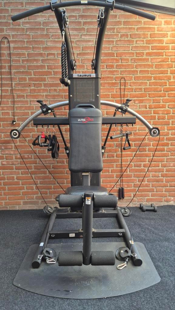 Taurus Ultra Force Krachtstation - Zo goed als nieuw, Sport en Fitness, Fitnessapparatuur, Ophalen, Benen, Krachtstation, Zo goed als nieuw