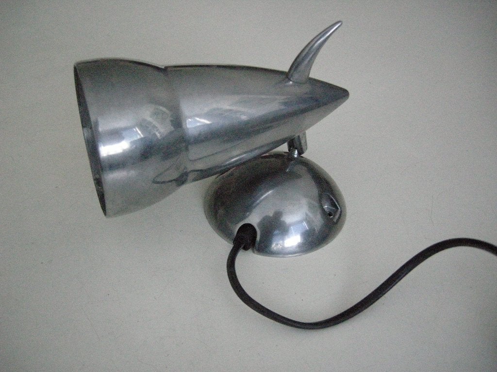 Lamp Bor Ettore Sottsass Verner Panton Ikea - zgan, Ophalen, Metaal of Aluminium, Zo goed als nieuw, Ikea