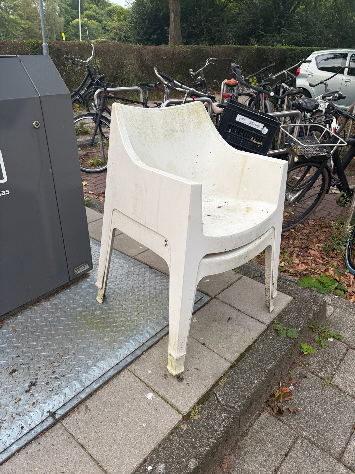 Garden chair, Ophalen, Gebruikt, Kunststof