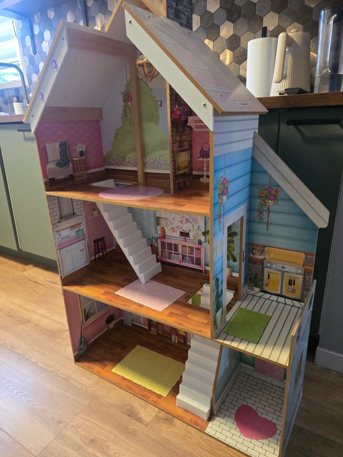 poppenhuis Kidkraft, Ophalen, Zo goed als nieuw, Poppenhuis