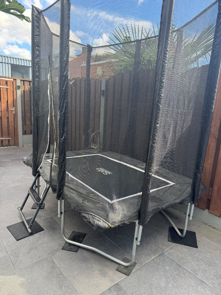Salto trampoline, Ophalen, Gebruikt