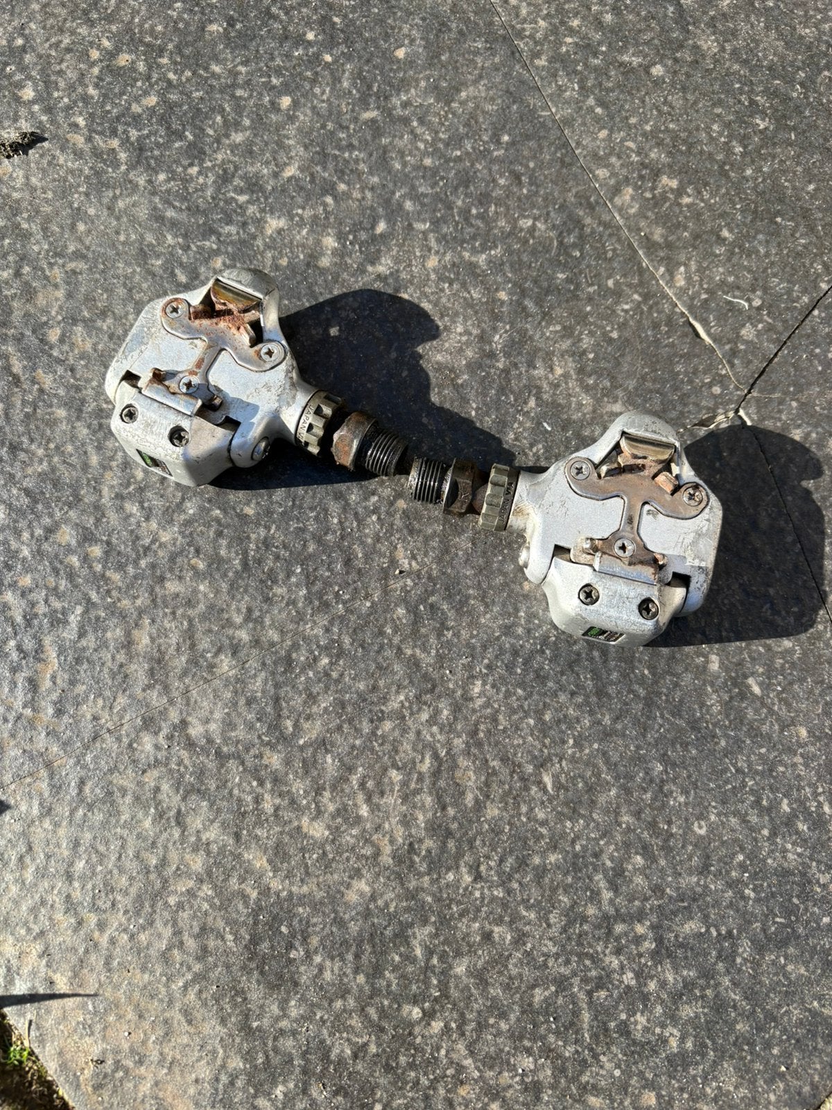 Shimano PD- A525 klikpedalen., Ophalen of Verzenden, Zo goed als nieuw