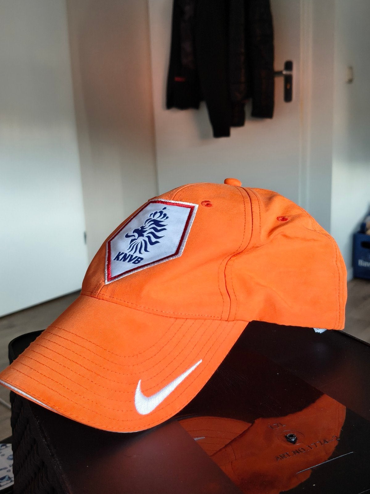 Nike DriFit KNVB Nederland 2006/08 WK-EK Voetbal Oranje Pet, NIKE, Pet, Gedragen, One size fits all