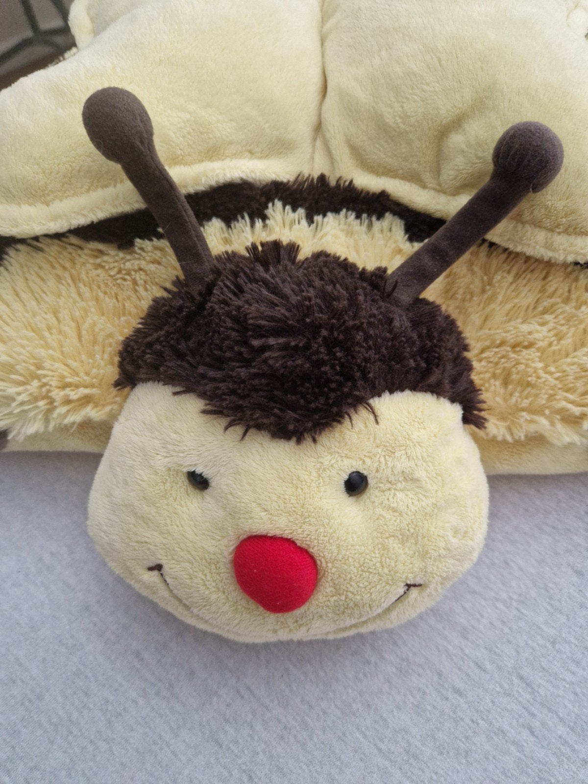 Pillow Pets knuffelkussen, Ophalen of Verzenden, Zo goed als nieuw, Geel, Overige typen