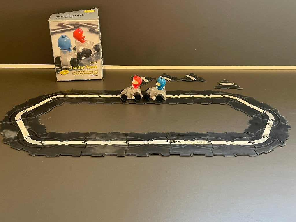 D956 Puhlmann Skelter-Track Vintage Wind up your car, Ophalen of Verzenden, Gebruikt